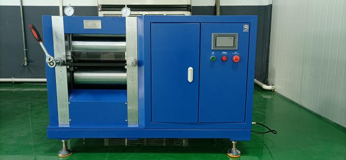 Hydraulic press Heat Calendering Battery Electrode Roll Press Machine 0