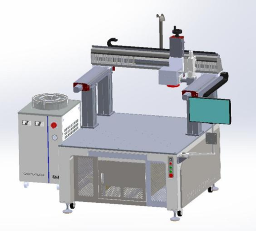 1500W laser welding machine for Lithium ion Battery cell welder 0