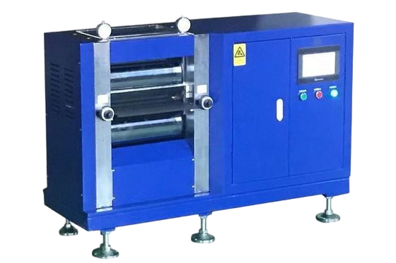 Hydraulic balanced electric roll press machine for Battery Electrode
