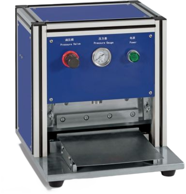 Pneumatic Edge Cutting Lithium Ion Battery Making Machine For Laboratory