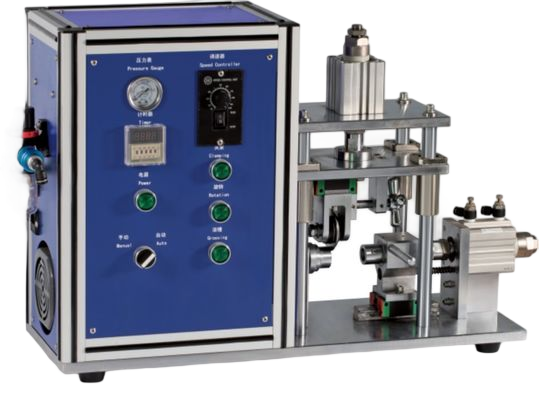Grooving Cylindrical Battery Assembly Machine Lithium Cell Machinery Semi Automatic