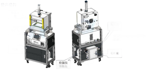 Helium Mass Spectrometer Leak Detector