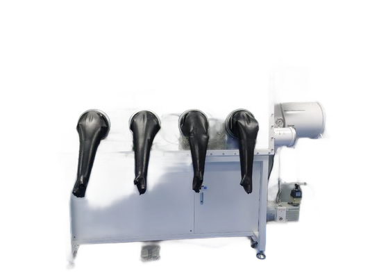 2 Workstation Lithium Battery Glove Box With 1PPM Water Oxygen Content And Gas Purification System